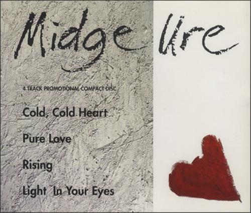 Midge Ure Cold Cold Heart CD single (CD5 / 5") UK UREC5CO136526