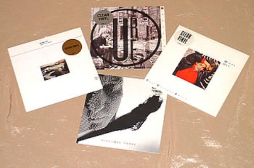 Midge Ure Set Of Four Clear Vinyl 7"s 7" vinyl single (7 inch record / 45) UK URE07SE298580