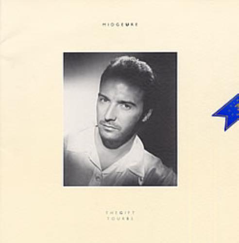 Midge Ure The Gift Tour 85 - Autographed tour programme UK URETRTH179123