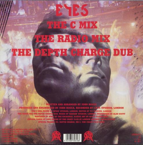 Midi Rain Eyes (Remix) 12" vinyl single (12 inch record / Maxi-single) UK 5LF12EY806918