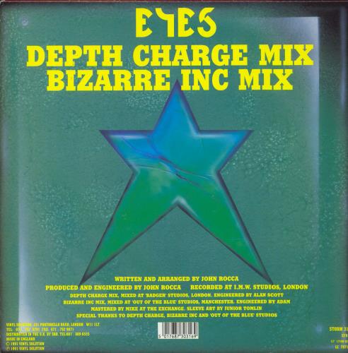 Midi Rain Eyes 12" vinyl single (12 inch record / Maxi-single) UK 5LF12EY806920