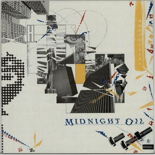 Midnight Oil 10, 9, 8, 7, 6, 5, 4, 3, 2, 1 (Ten) vinyl LP album (LP record) UK OILLPTE401680