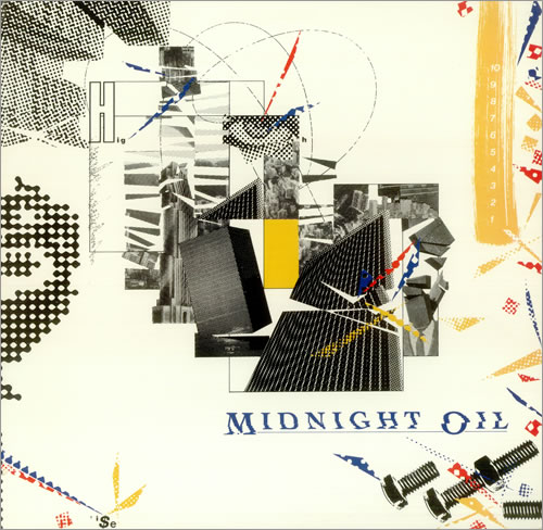 Midnight Oil 10, 9, 8, 7, 6, 5, 4, 3, 2, 1 [Ten] vinyl LP album (LP record) US OILLPTE441190