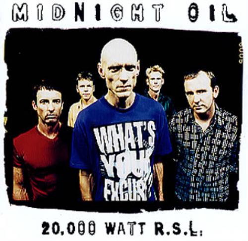 Midnight Oil 20,000 Watt R.S.L. - The Midnight Oil Collection CD album (CDLP) Australian OILCDWA95158