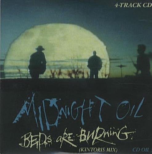 Midnight Oil Beds Are Burning CD single (CD5 / 5") UK OILC5BE22340