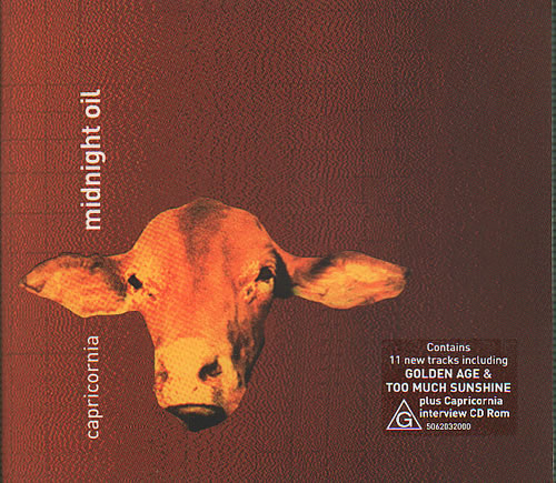 Midnight Oil Capricornia CD album (CDLP) Australian OILCDCA635645