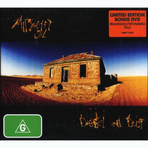 Midnight Oil Diesel And Dust 2-disc CD/DVD set Australian OIL2DDI455936