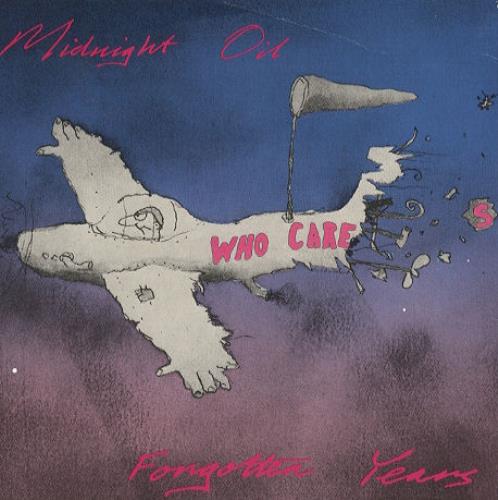 Midnight Oil Forgotten Years 7" vinyl single (7 inch record / 45) UK OIL07FO193580