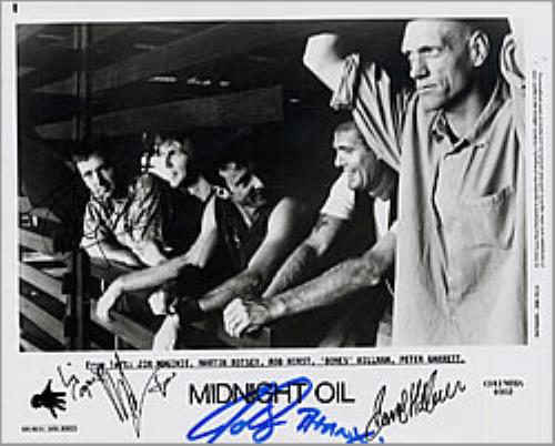 Midnight Oil Midnight Oil photograph US OILPHMI240475