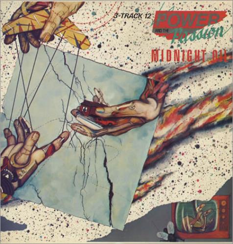 Midnight Oil Power And The Passion 12" vinyl single (12 inch record / Maxi-single) US OIL12PO102109