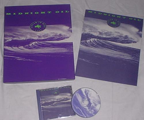 Midnight Oil Scream In Blue Live box set UK OILBXSC207812