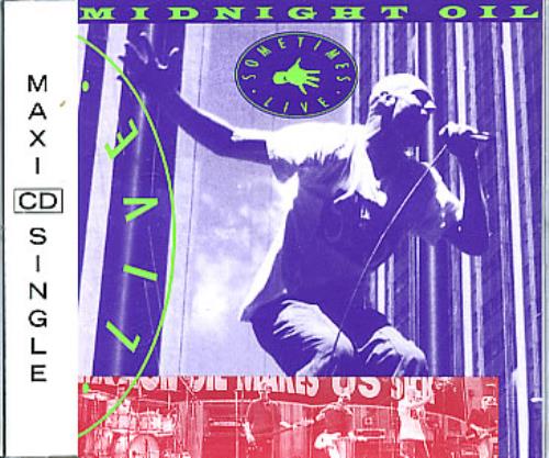 Midnight Oil Sometimes CD single (CD5 / 5") German OILC5SO03947