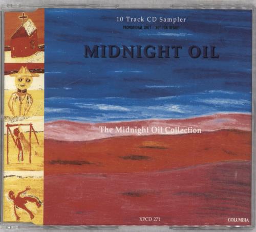 Midnight Oil The Midnight Oil Collection CD album (CDLP) UK OILCDTH16809