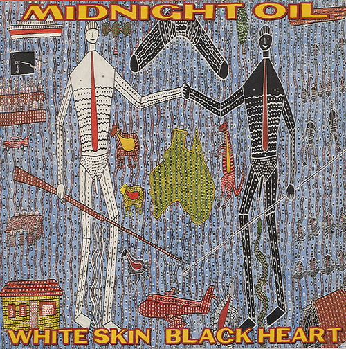 Midnight Oil White Skin Black Heart CD single (CD5 / 5") Australian OILC5WH438276