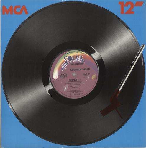Midnight Star Curious 12" vinyl single (12 inch record / Maxi-single) UK M~S12CU743336