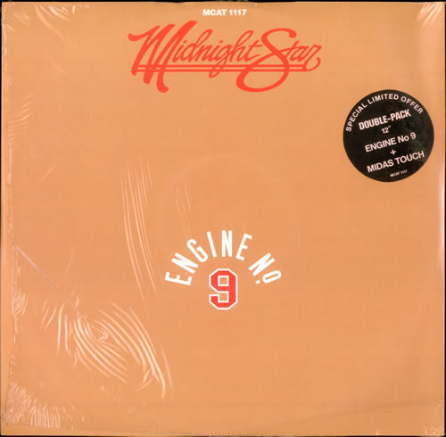 Midnight Star Engine No. 9 / Midas Touch 12" vinyl single (12 inch record / Maxi-single) UK M~S12EN499536