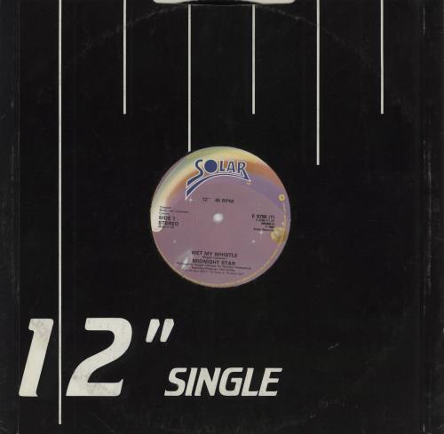 Midnight Star Wet My Whistle 12" vinyl single (12 inch record / Maxi-single) UK M~S12WE759788