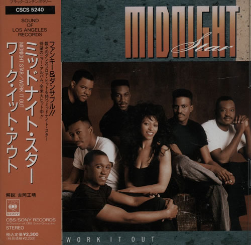 Midnight Star Work It Out CD album (CDLP) Japanese M~SCDWO570964