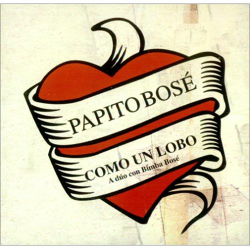 Miguel Bose Como Un Lobo CD single (CD5 / 5") Mexican MBSC5CO425237