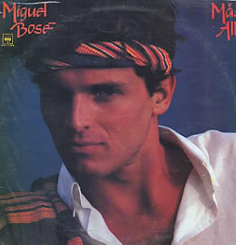 Miguel Bose Mas Alla vinyl LP album (LP record) Colombian MBSLPMA264208