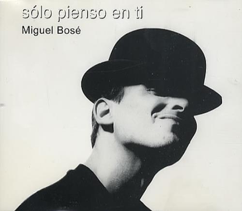 Miguel Bose Solo Pienso En Ti CD single (CD5 / 5") Colombian MBSC5SO387055