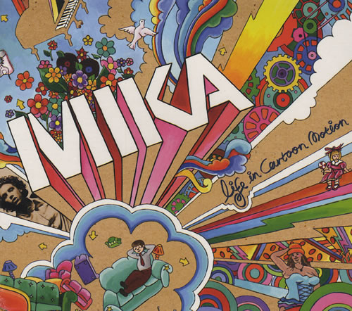 Mika Life In Cartoon Motion CD album (CDLP) French MK5CDLI430410