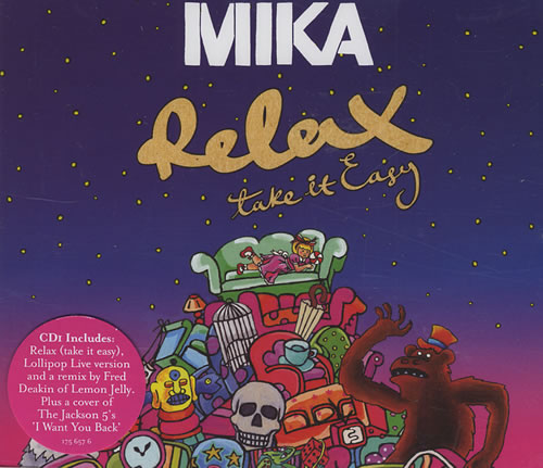 Mika Relax, Take It Easy 2-CD single set (Double CD single) UK MK52SRE422953