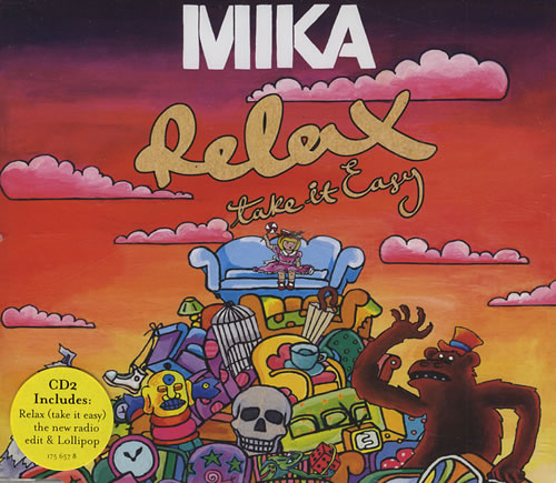 Mika Relax, Take It Easy 2-CD single set (Double CD single) UK MK52SRE422953