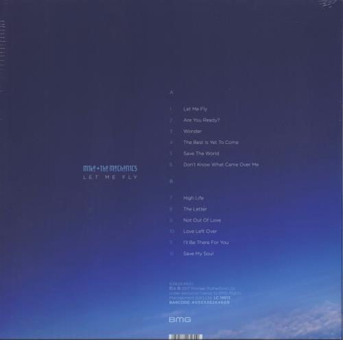 Mike & The Mechanics Let Me Fly - Sealed vinyl LP album (LP record) UK MIKLPLE810434