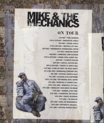 Mike & The Mechanics M & M6 tour programme UK MIKTRMM873544