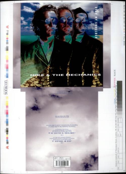 Mike & The Mechanics Over My Shoulder artwork UK MIKAROV513874