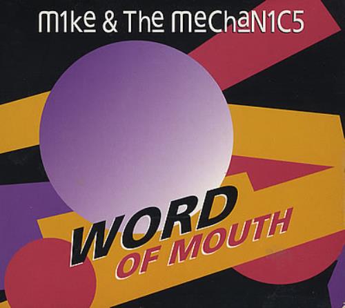 Mike & The Mechanics Word Of Mouth CD single (CD5 / 5") UK MIKC5WO88258