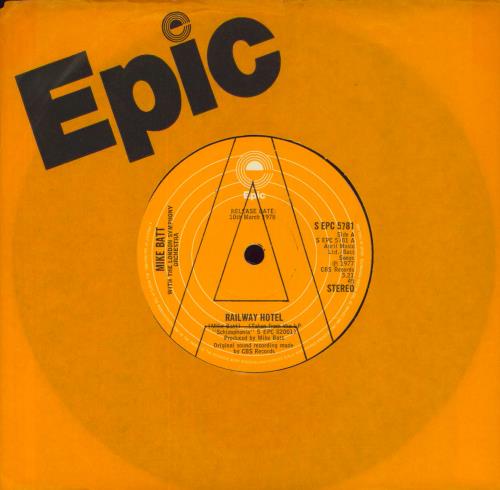 Mike Batt Railway Children 7" vinyl single (7 inch record / 45) UK MBT07RA828105