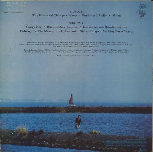 Mike Batt Waves - Promo Stamped vinyl LP album (LP record) UK MBTLPWA827832