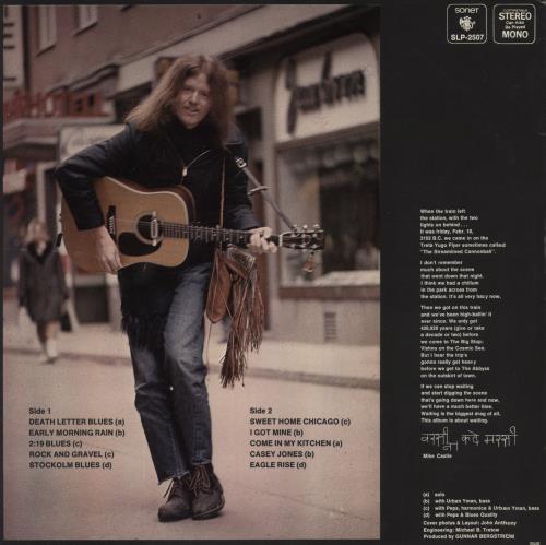 Mike Castle Kaliyuga Express vinyl LP album (LP record) Swedish 7J2LPKA839829