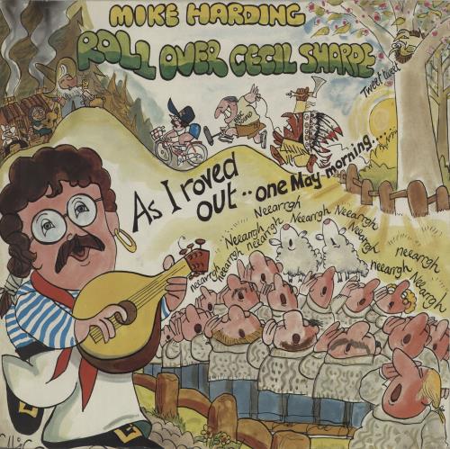 Mike Harding Roll Over Cecil Sharpe vinyl LP album (LP record) UK M.HLPRO656241