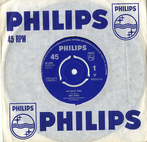Mike Hurst The Banjo Song 7" vinyl single (7 inch record / 45) UK N3M07TH622353