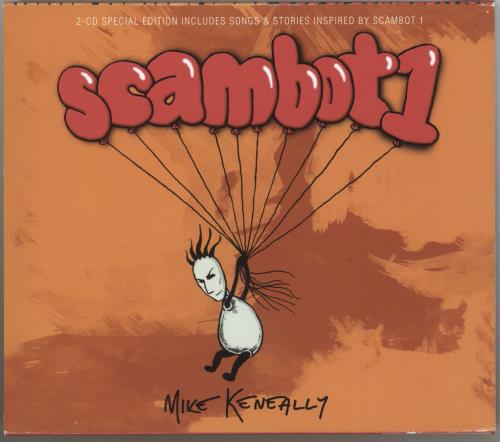 Mike Keneally Scambot 1 - Autographed 2 CD album set (Double CD) US M1K2CSC742128