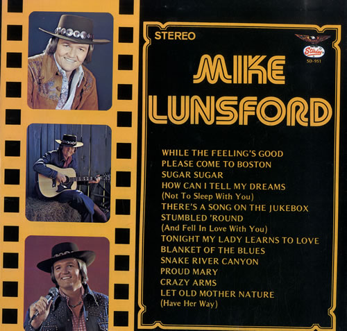 Mike Lunsford Mike Lunsford vinyl LP album (LP record) US M8PLPMI550808