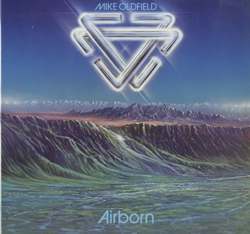 Mike Oldfield Airborn - EX vinyl LP album (LP record) Canadian OLDLPAI564690