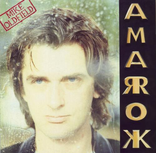 Mike Oldfield Amarok vinyl LP album (LP record) UK OLDLPAM823144