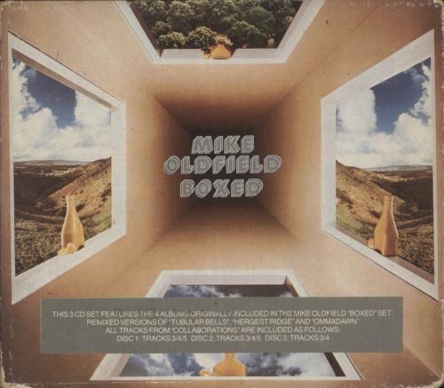 Mike Oldfield Boxed box set UK OLDBXBO219899