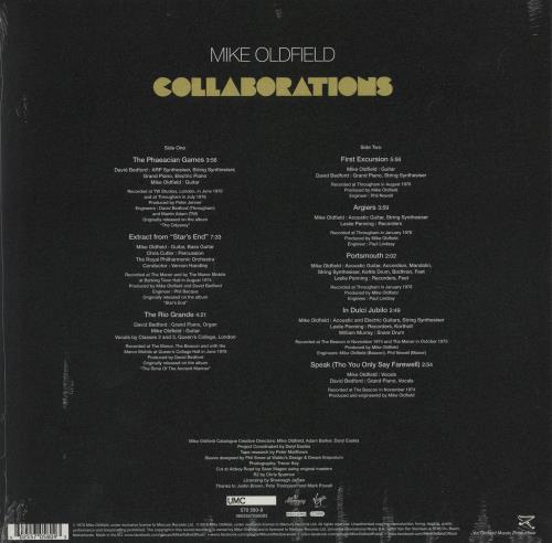 Mike Oldfield Collaborations - 180gm - Sealed vinyl LP album (LP record) UK OLDLPCO755845