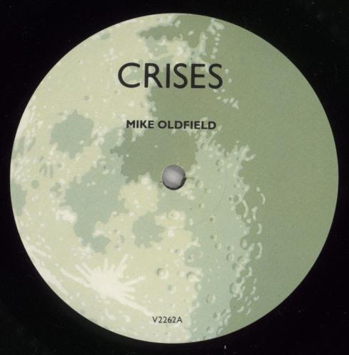 Mike Oldfield Crises vinyl LP album (LP record) UK OLDLPCR879973
