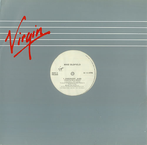 Mike Oldfield Discovery 12" vinyl single (12 inch record / Maxi-single) Canadian OLD12DI148209