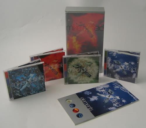 Mike Oldfield Elements - 4 C.D. Box Set CD Album Box Set UK OLDDXEL29570
