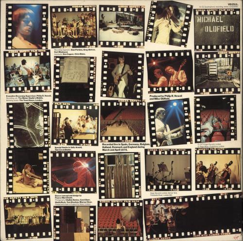 Mike Oldfield Exposed - Quad + Stickered Sleeve 2-LP vinyl record set (Double LP Album) UK OLD2LEX712260