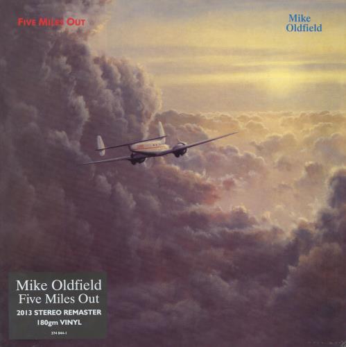Mike Oldfield Five Miles Out -  180 gram vinyl LP album (LP record) UK OLDLPFI818116