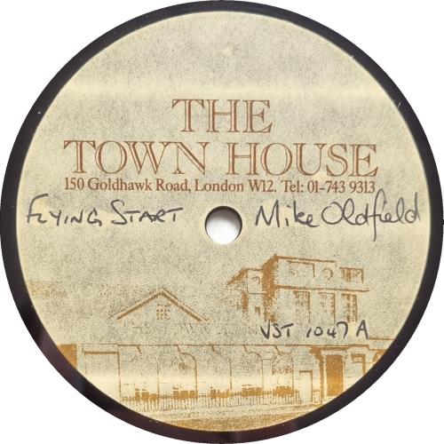 Mike Oldfield Flying Start acetate UK OLDATFL817161