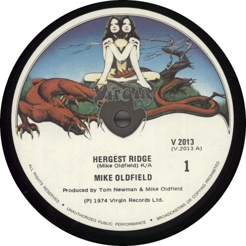 Mike Oldfield Hergest Ridge vinyl LP album (LP record) New Zealand OLDLPHE341275